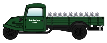 NPE NA88185 - H0 - Goliath GD 750 Tiefpritsche Milchhandel